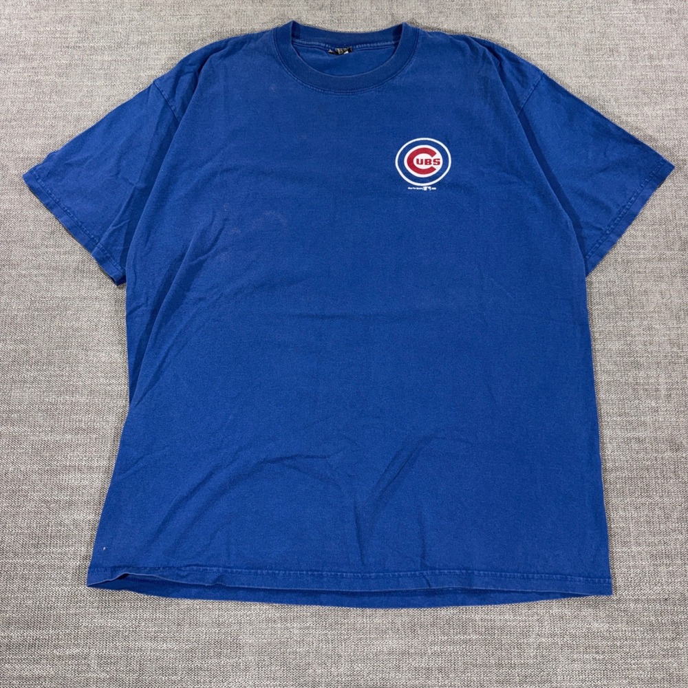 Gear For Sports Chicago Cubs T-Shirt Mens XL Blue Good Hall of Fame 2006 MLB‎